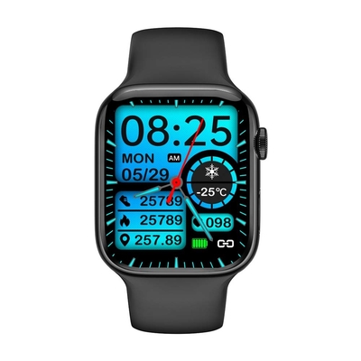 Android Smartwatch de acero inoxidable con la linterna Siri Chat On