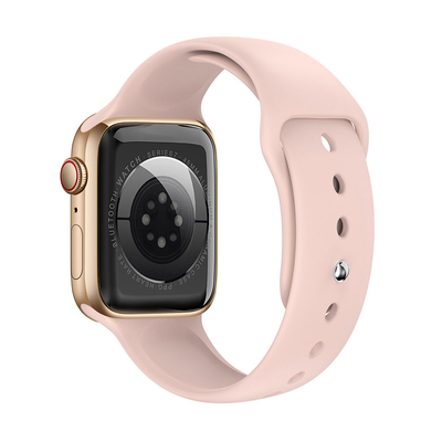 Cubra con cinc a las señoras del silicón de la aleación que el reloj elegante con llamadas telefónicas gira el botón