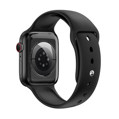 Android Smartwatch de acero inoxidable con la linterna Siri Chat On