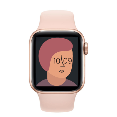 Perseguidor Smartwatch de la aptitud de HD IPS 240x240 T55 favorable para la llamada completa de BT de la pantalla táctil