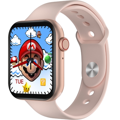 Gt168 de acero inoxidable doble Smartwatch con el oxímetro y la presión arterial