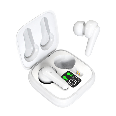 Jerry 6973 auriculares de botón inalámbricos acústicos de los auriculares estéreos inalámbricos con V5.0 Bluetooth