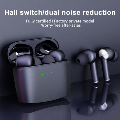 Auriculares de botón estéreos inalámbricos verdaderos de la cancelación de ruido del auricular de botón de TWS Bluetooth para Jerry durmiente 8973