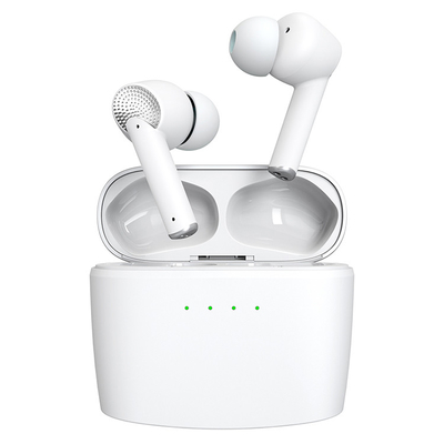 Auriculares de botón estéreos inalámbricos verdaderos de la cancelación de ruido del auricular de botón de TWS Bluetooth para Jerry durmiente 8973